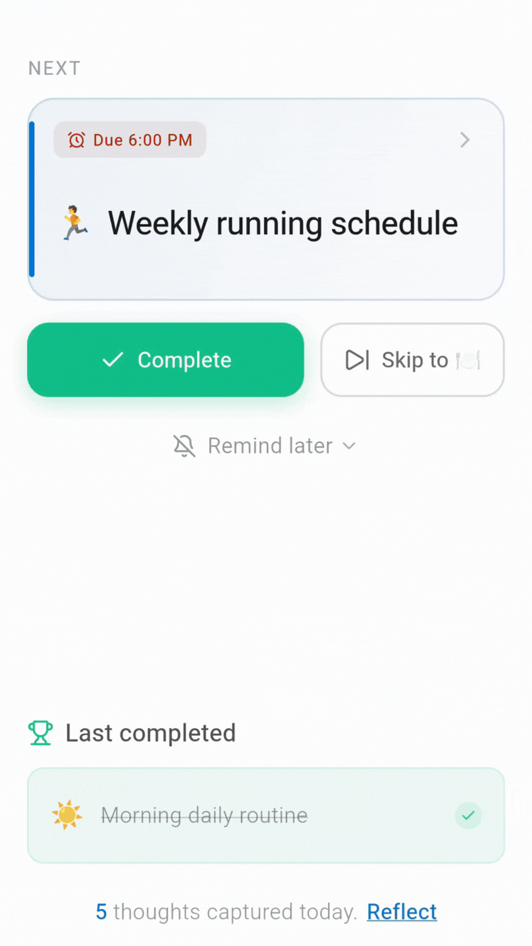 Demo de la aplicación Recordo